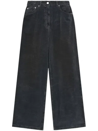 Juunj Straight Leg Jeans In Blau