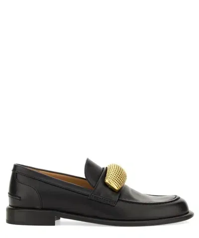 Jw Anderson Bubble Loafers In Black