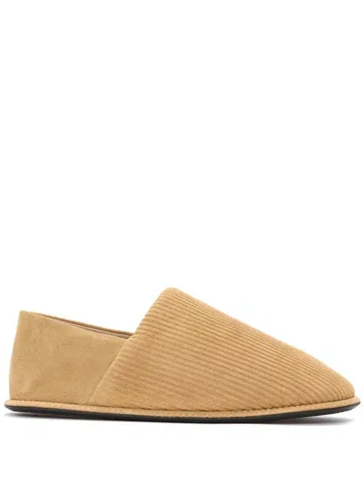 Jw Anderson Slip-on Loafer Mules In Neutrals