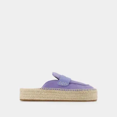 Jw Anderson J.w.anderson Flat Shoes In Purple