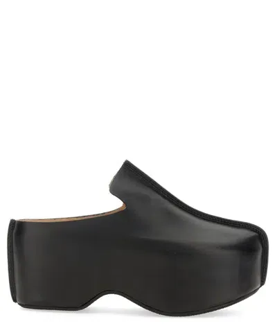 Jw Anderson Heeled Mules In Black