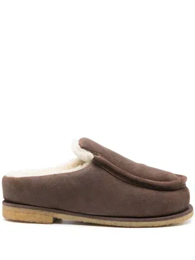 Jw Anderson J. W. Anderson Loafers In Dark Brown