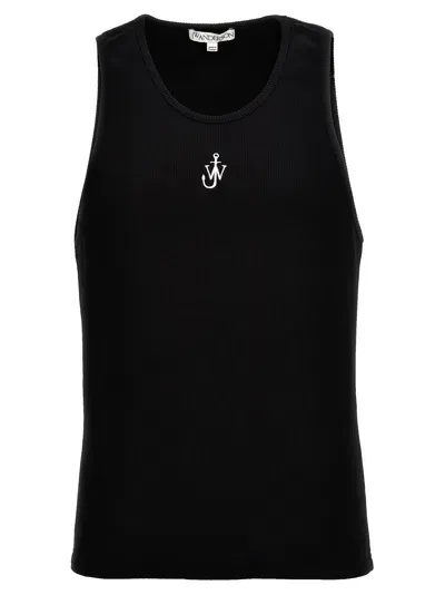 Jw Anderson J.w.anderson Men 'anchor' Top In Black