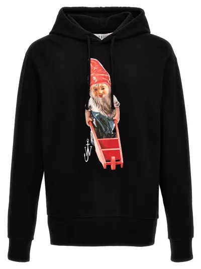 Jw Anderson J.w.anderson 'gnome' Hoodie In Black