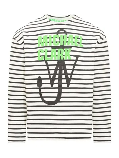 Jw Anderson Long-sleeved Shirt In White