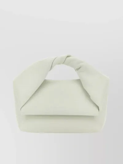 Jw Anderson Twister Midi Bag In White