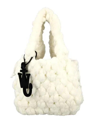 Jw Anderson Small Blancket Bag In Off White