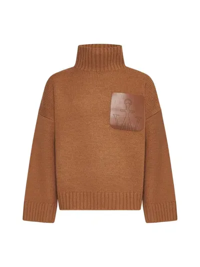 Jw Anderson Sweaters In Brown