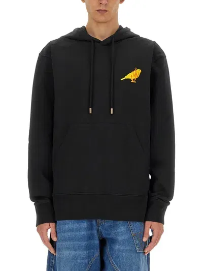 Jw Anderson Sweatshirt With Logo In Black