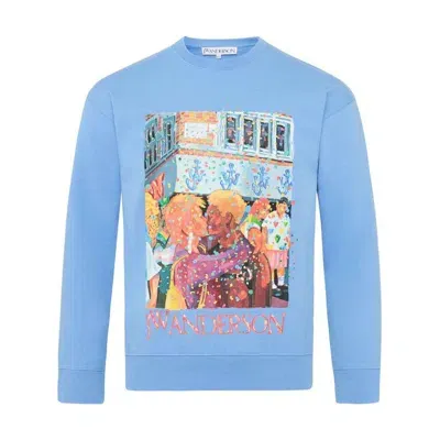 Jw Anderson Sweatshirts In Blue