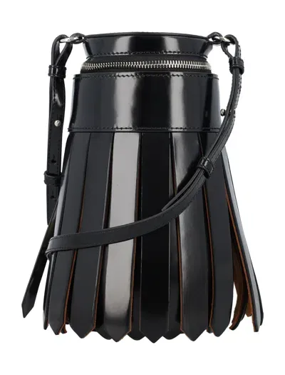 Jw Anderson Tassel Bag In Black