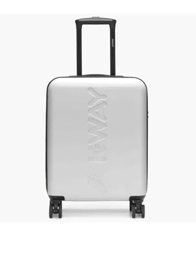 K-way Cabin Trolley Small In Silver