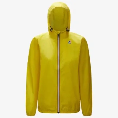 K-way Claude Le Vrai 3.0 Jacket In Yellow