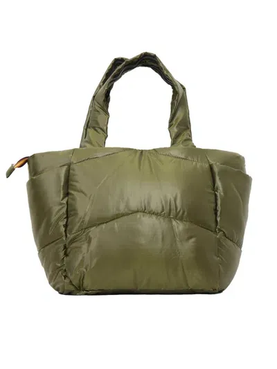 K-way Nin Crystal Chintz Tote Bag In Green