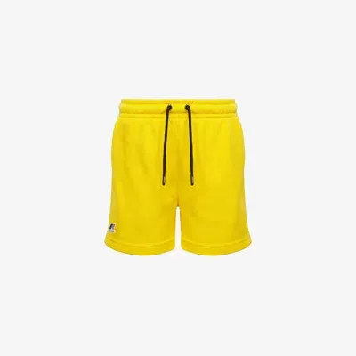 K-way P. Le Vrai Dorian Poly Cotton In Yellow