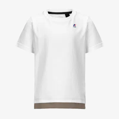 K-way P. Le Vrai Seri Nylon Pc In White