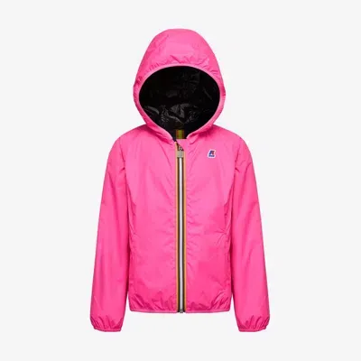 K-way P. Lily Plus Reversible Fluo In Pink