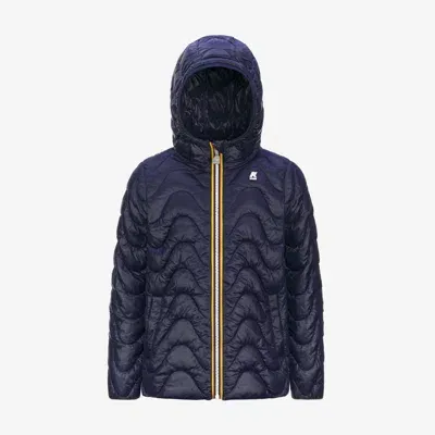 K-way P. Madlaine Quilted Warm In Blue