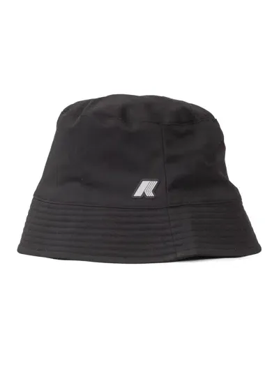 K-way Pascalle Twill Marmotta Hat In Black