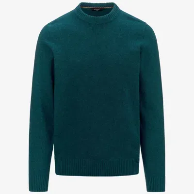 K-way Sebastien Lambswool In Green