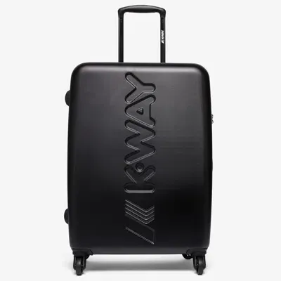 K-way Trolley Medio Con Logo  In Black