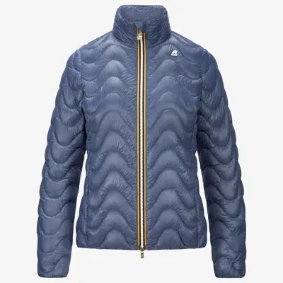 K-way Violette Quilted Warm In Blue