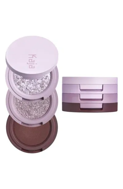 Kaja Eye Bento Eyeshadow Trio In Taro Bubble Tea