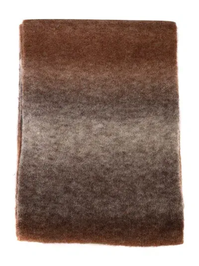 Kangra Cashmere Scarf In Brown