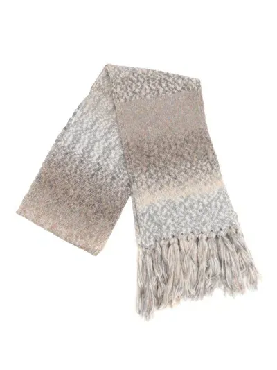 Kangra Cashmere Scarf In White