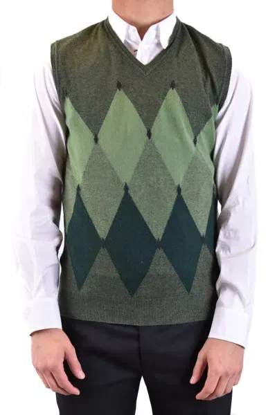 Kangra Cashmere Vest In Green