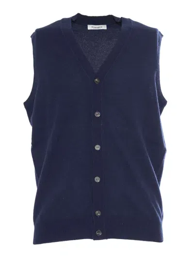 Kangra Sleveless Vest In Black