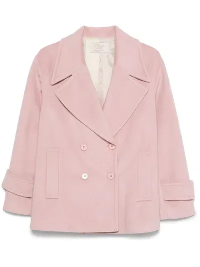 Kaos Double-breasted Jacket In Pink