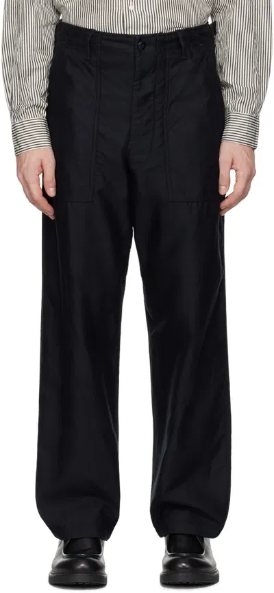 Kaptain Sunshine Navy Baker Trousers