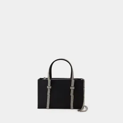 Kara Bow Midi Bag In Black