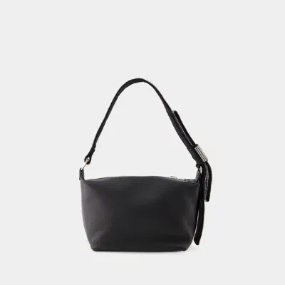 Kara Hobo Bow Bag In Black