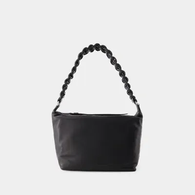 Kara Hobo Lattice Xl Bag In Black