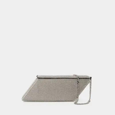 Kara Parallelogram Bag In White