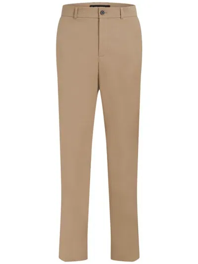 Karl Lagerfeld Casual Chino Trousers In Neutrals