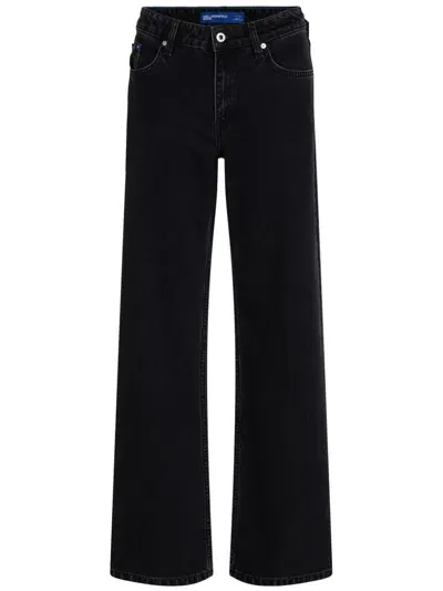 Karl Lagerfeld Jeans Klj Straigth Jeans In Black