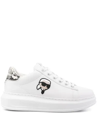 Karl Lagerfeld K/ikonik Nft Kapri Sneakers In White