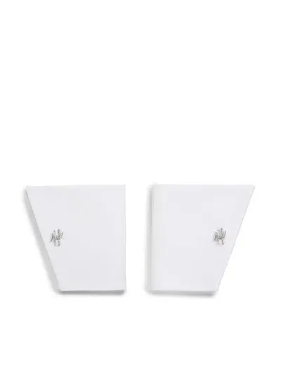 Karl Lagerfeld Kl Studio Cuffs In White