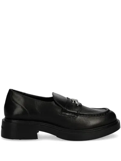 Karl Lagerfeld Macie Signia Loafers In Black