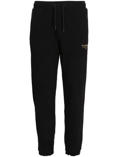 Karl Lagerfeld Logo Track Pants In Schwarz