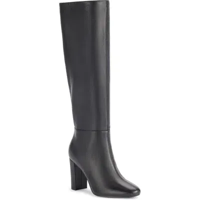 Karl Lagerfeld Paris Vani Knee High Boot In Black