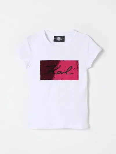 Karl Lagerfeld T-shirt  Kids Kids Color White In Weiss