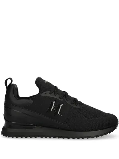 Karl Lagerfeld Velocitor Ii Sneakers In Black