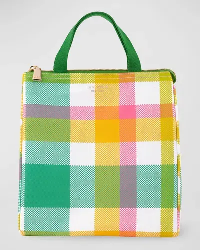 Kate Spade Lunch Bag In Garden Plaid