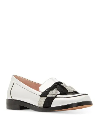 Kate Spade Women's Leandra Loafer Flats In Silver