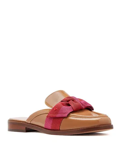 Kate Spade Women's Leandra Loafer Mules In Bungalow,festive Pink,heirloom Tomato