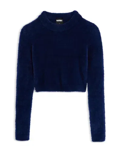 Katiejnyc Girls' Mara Sweater - Big Kid In Evening Blue